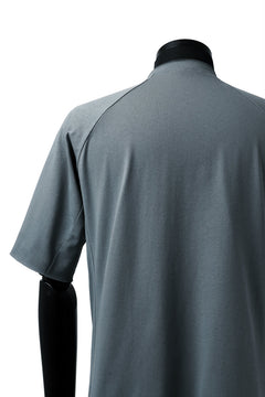 Load image into Gallery viewer, ierib raw edge Tee type-H  / light jersey (BLUE GREY)