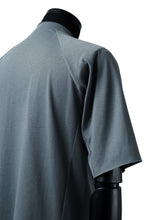 Load image into Gallery viewer, ierib raw edge Tee type-H  / light jersey (BLUE GREY)