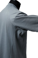 Load image into Gallery viewer, ierib raw edge Tee type-H  / light jersey (BLUE GREY)