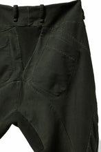 画像をギャラリービューアに読み込む, masnada LATERAL ZIP BAGGY PANTS / STRETCH REPURPOSED COTTON (LEGION)