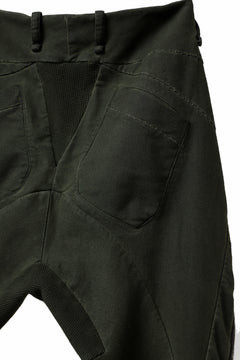 画像をギャラリービューアに読み込む, masnada LATERAL ZIP BAGGY PANTS / STRETCH REPURPOSED COTTON (LEGION)