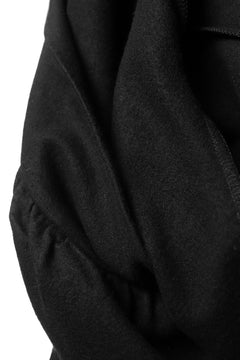画像をギャラリービューアに読み込む, COLINA RAGLAN SWEAT PULLOVER / SUPER 140s WASHABLE WOOL (BLACK)