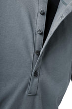 Load image into Gallery viewer, ierib raw edge Tee type-H  / light jersey (BLUE GREY)