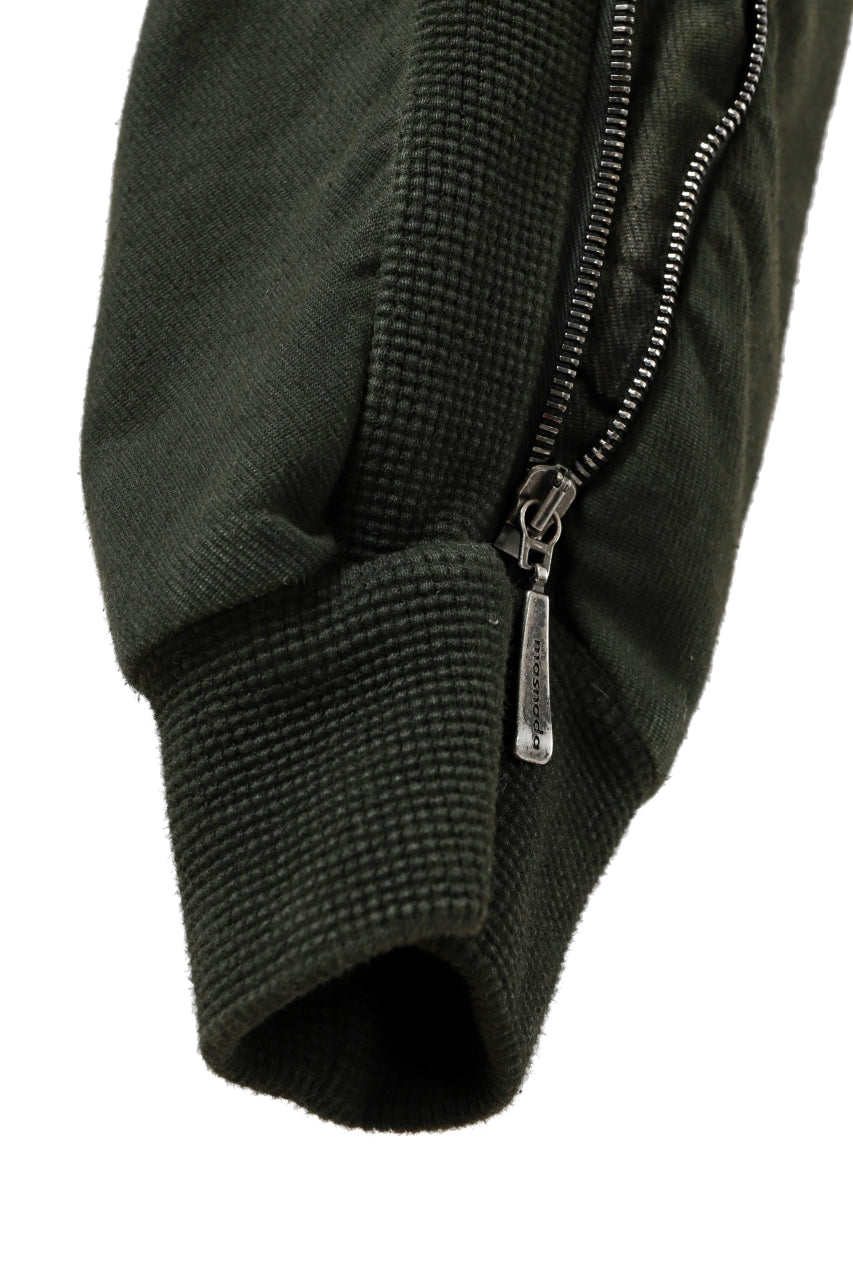 画像をギャラリービューアに読み込む, masnada LATERAL ZIP BAGGY PANTS / STRETCH REPURPOSED COTTON (LEGION)