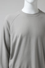 画像をギャラリービューアに読み込む, COLINA RAGLAN SWEAT PULLOVER / SUPER 140s WASHABLE WOOL (GREIGE)