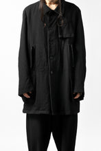 画像をギャラリービューアに読み込む, KLASICA KISTE-TWEED SHORT COAT / OFF TWEED WOOL (BLACK)