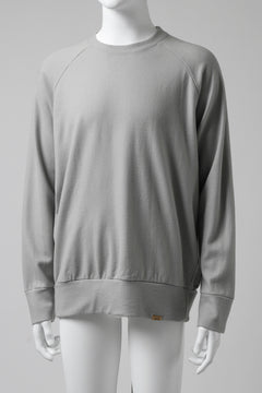 画像をギャラリービューアに読み込む, COLINA RAGLAN SWEAT PULLOVER / SUPER 140s WASHABLE WOOL (GREIGE)