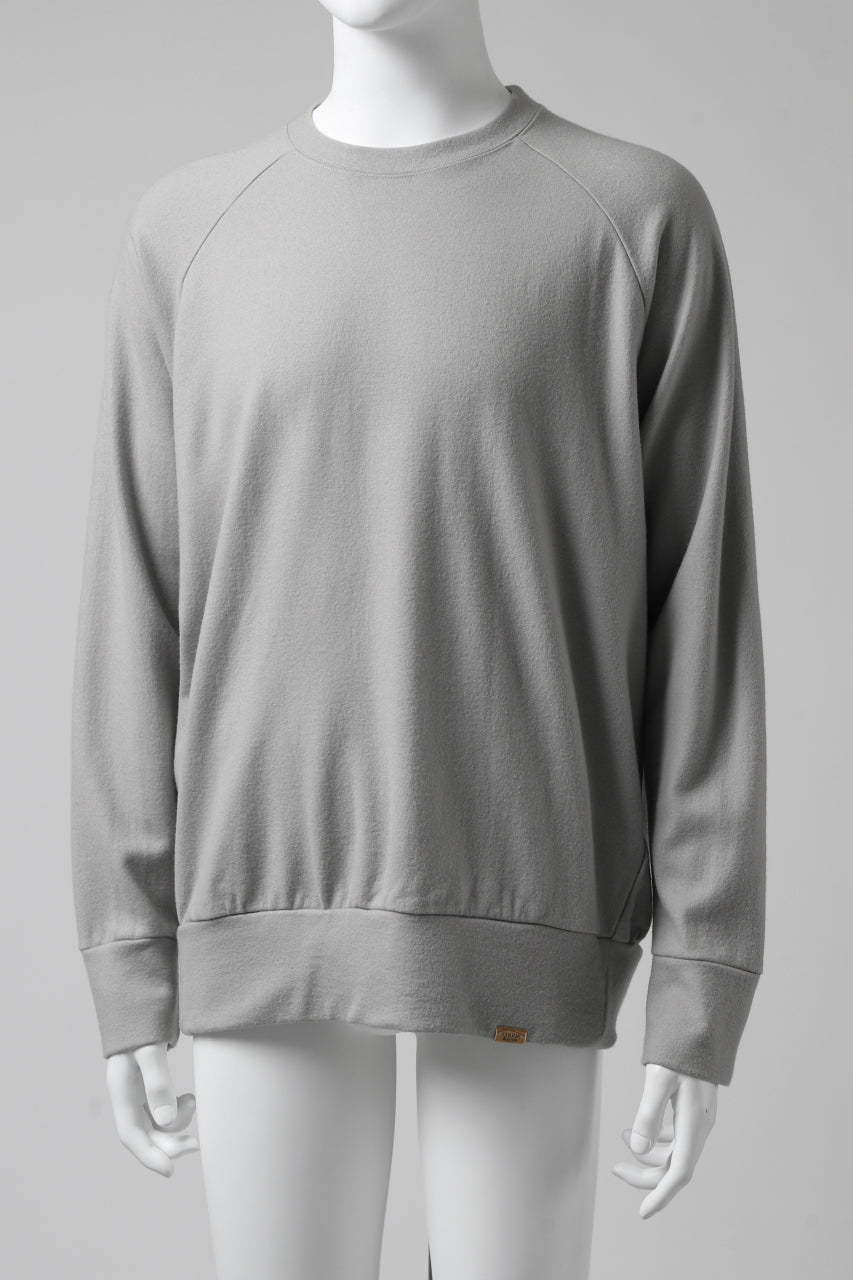 画像をギャラリービューアに読み込む, COLINA RAGLAN SWEAT PULLOVER / SUPER 140s WASHABLE WOOL (GREIGE)