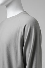 画像をギャラリービューアに読み込む, COLINA RAGLAN SWEAT PULLOVER / SUPER 140s WASHABLE WOOL (GREIGE)