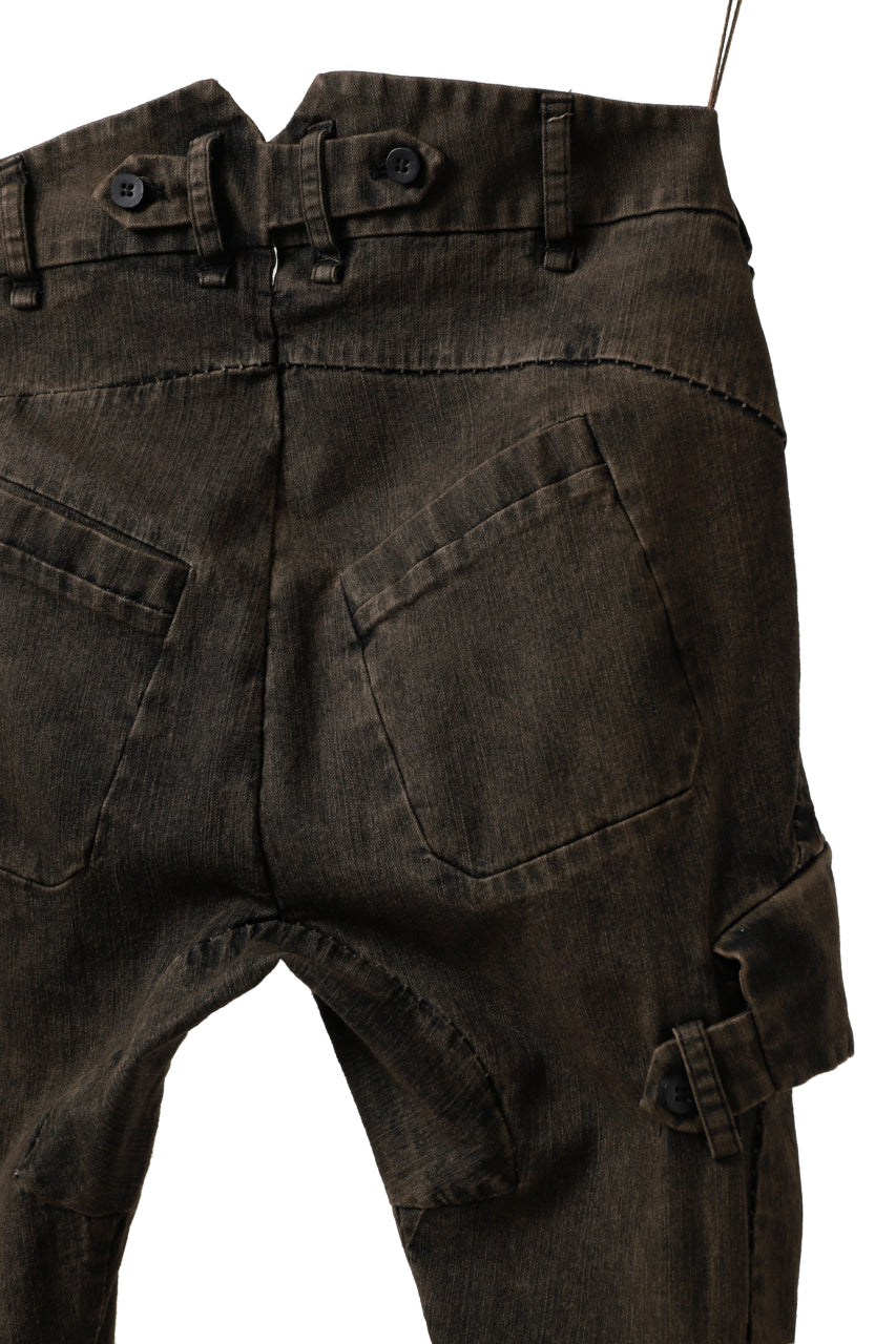 画像をギャラリービューアに読み込む, masnada SLIM JEANS / REPURPOSED STRETCH (TARNISHED DUST)