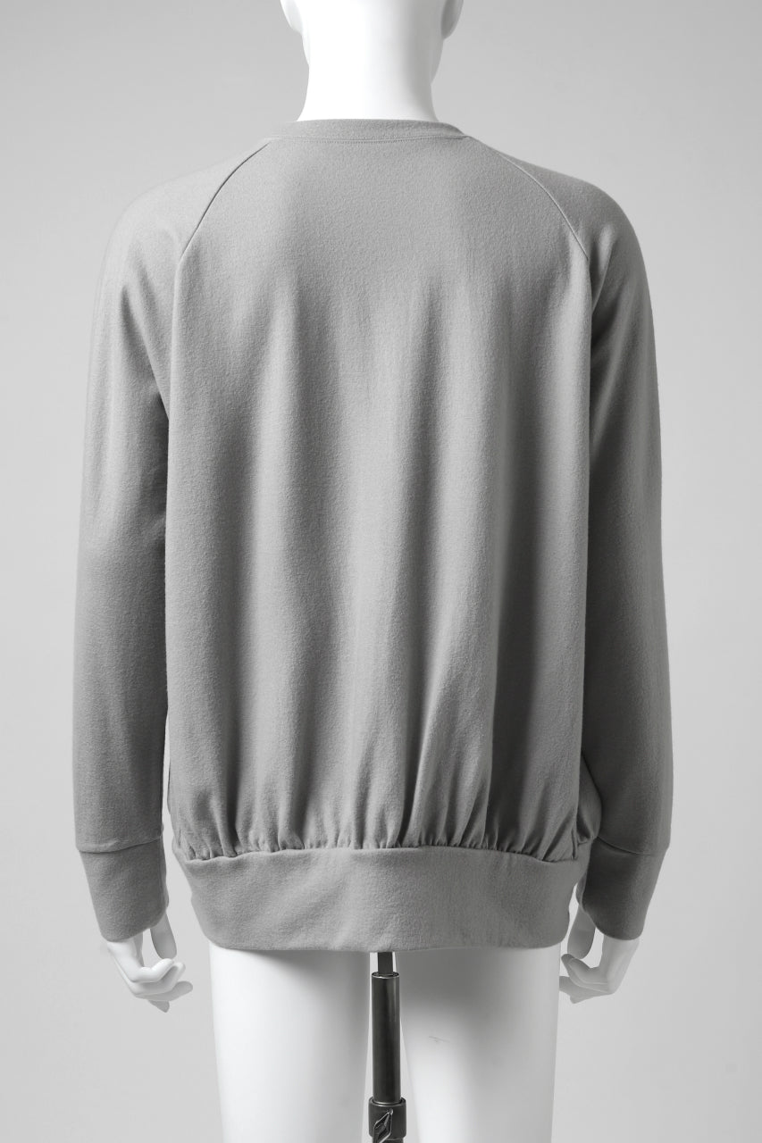 画像をギャラリービューアに読み込む, COLINA RAGLAN SWEAT PULLOVER / SUPER 140s WASHABLE WOOL (GREIGE)