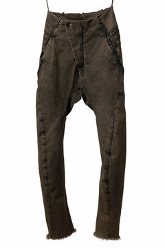 画像をギャラリービューアに読み込む, masnada BAGGY JEANS / REPURPOSED STRETCH (TARNISHED DUST)