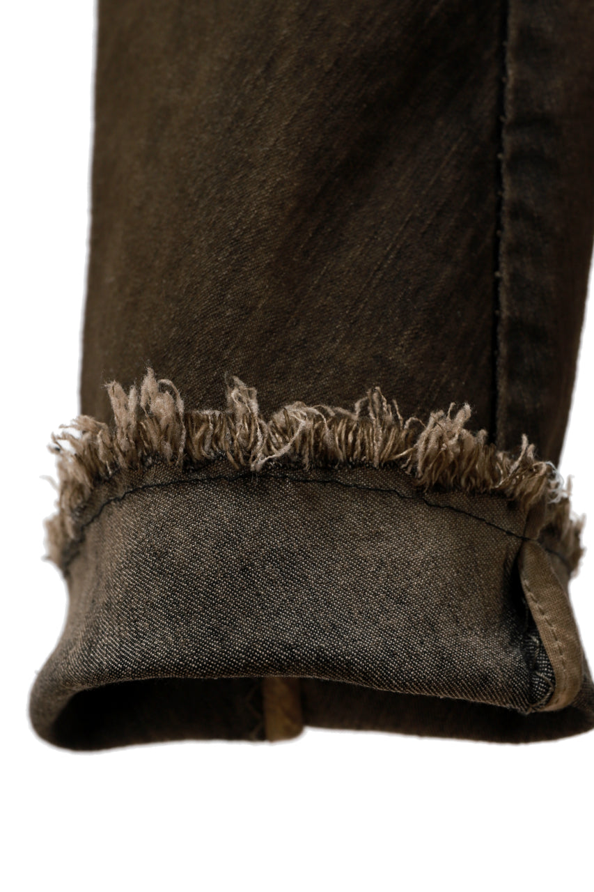 画像をギャラリービューアに読み込む, masnada BAGGY JEANS / REPURPOSED STRETCH (TARNISHED DUST)