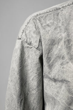 画像をギャラリービューアに読み込む, COLINA BIG MINIMAL SHIRT / ORGANIC SUPIMA COTTON BROX (STONE)