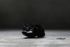 画像をギャラリービューアに読み込む, A DICIANNOVEVENTITRE A1923 DERBY SHOES 033N / HORSE FIORE OILED LEATHER (NERO)