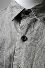 画像をギャラリービューアに読み込む, COLINA BIG MINIMAL SHIRT / ORGANIC SUPIMA COTTON BROX (STONE)
