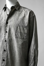 画像をギャラリービューアに読み込む, COLINA BIG MINIMAL SHIRT / ORGANIC SUPIMA COTTON BROX (STONE)
