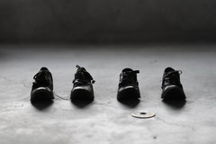 画像をギャラリービューアに読み込む, A DICIANNOVEVENTITRE A1923 DERBY SHOES 033N / HORSE FIORE OILED LEATHER (NERO)