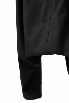 Load image into Gallery viewer, Y's BANG ON! No.9 SAROUEL WOOL TROPICAL PANTS (BLACK)