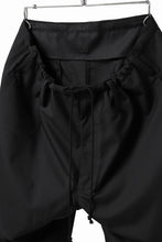 Load image into Gallery viewer, Y's BANG ON! No.7 WAIST STRING WOOL TROPICAL PANTS (BLACK) ※