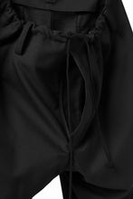 Load image into Gallery viewer, Y's BANG ON! No.7 WAIST STRING WOOL TROPICAL PANTS (BLACK) ※