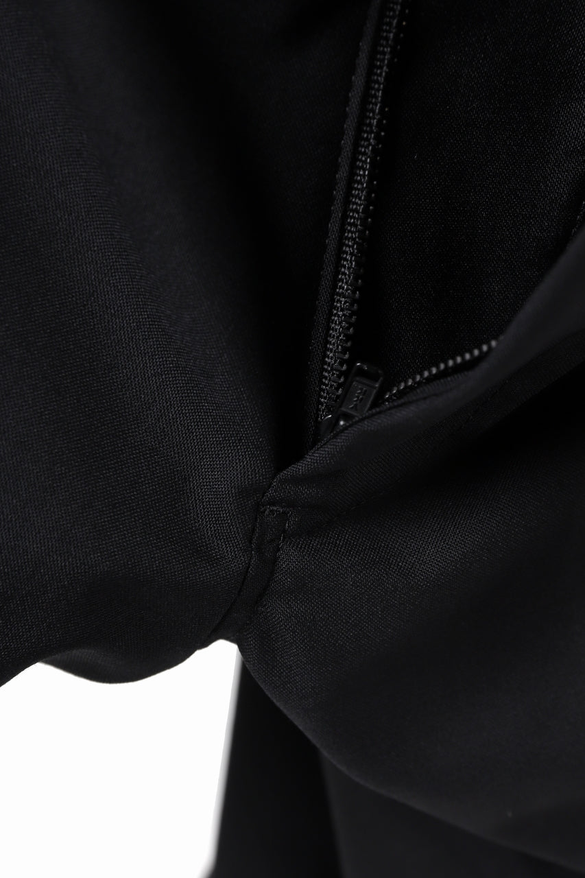 Load image into Gallery viewer, Y's BANG ON! No.7 WAIST STRING WOOL TROPICAL PANTS (BLACK) ※