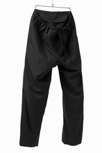 Load image into Gallery viewer, Y's BANG ON! No.7 WAIST STRING WOOL TROPICAL PANTS (BLACK) ※