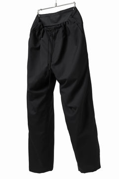Load image into Gallery viewer, Y's BANG ON! No.7 WAIST STRING WOOL TROPICAL PANTS (BLACK) ※