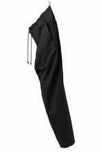 Load image into Gallery viewer, Y's BANG ON! No.7 WAIST STRING WOOL TROPICAL PANTS (BLACK) ※