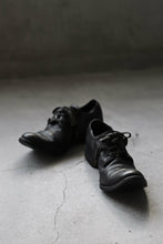 画像をギャラリービューアに読み込む, A DICIANNOVEVENTITRE A1923 DERBY SHOES 033N / HORSE FIORE OILED LEATHER (NERO)
