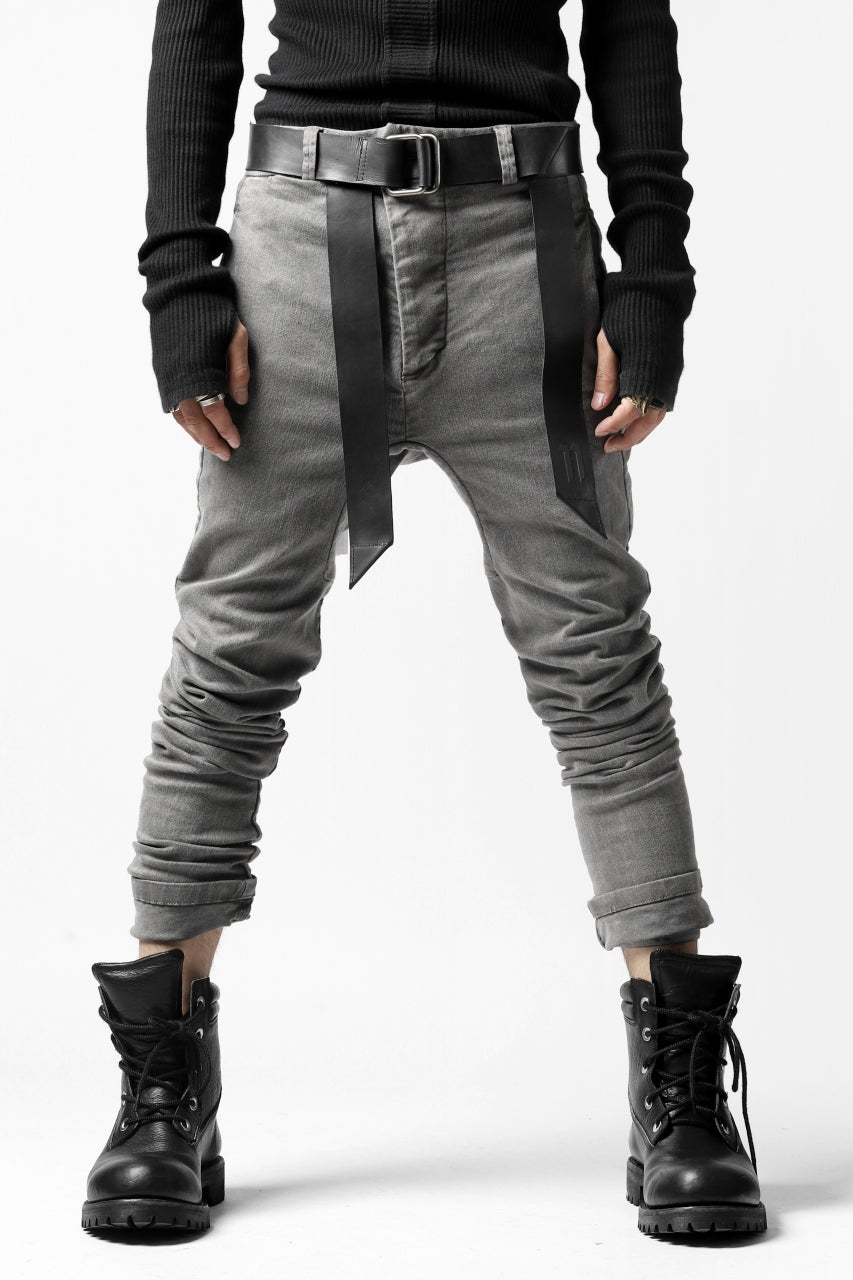 Load image into Gallery viewer, 11 BY BORIS BIDJAN SABERI LEATHER BELT "BELT1-F-1504" (COW SKIN / BLACK)