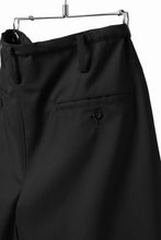 Load image into Gallery viewer, Y's BANG ON! No.7 WAIST STRING WOOL TROPICAL PANTS (BLACK) ※