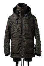 画像をギャラリービューアに読み込む, masnada REVERSIBLE 8WAY PADDED JACKET / RIPSTOP + RECYCLED WADDING (BLACK/DUST)