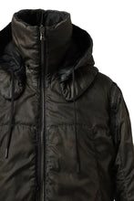 画像をギャラリービューアに読み込む, masnada REVERSIBLE 8WAY PADDED JACKET / RIPSTOP + RECYCLED WADDING (BLACK/DUST)