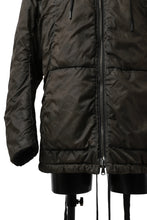画像をギャラリービューアに読み込む, masnada REVERSIBLE 8WAY PADDED JACKET / RIPSTOP + RECYCLED WADDING (BLACK/DUST)