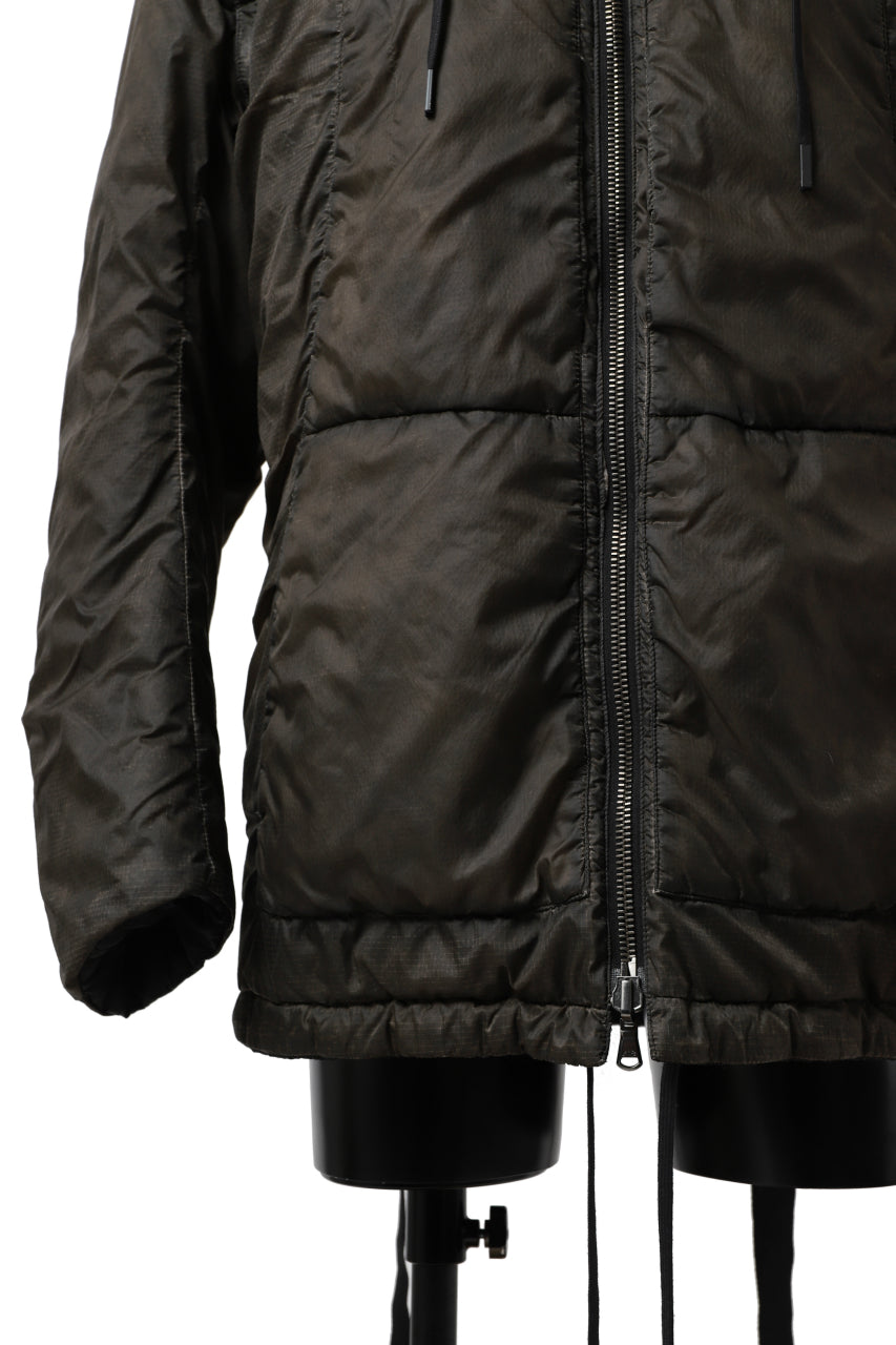画像をギャラリービューアに読み込む, masnada REVERSIBLE 8WAY PADDED JACKET / RIPSTOP + RECYCLED WADDING (BLACK/DUST)