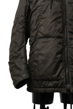 画像をギャラリービューアに読み込む, masnada REVERSIBLE 8WAY PADDED JACKET / RIPSTOP + RECYCLED WADDING (BLACK/DUST)