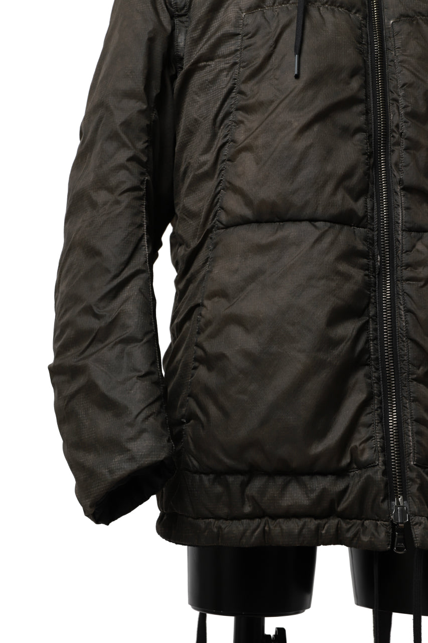 画像をギャラリービューアに読み込む, masnada REVERSIBLE 8WAY PADDED JACKET / RIPSTOP + RECYCLED WADDING (BLACK/DUST)