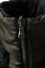 画像をギャラリービューアに読み込む, masnada REVERSIBLE 8WAY PADDED JACKET / RIPSTOP + RECYCLED WADDING (BLACK/DUST)