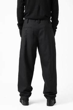 Load image into Gallery viewer, Y's BANG ON! No.7 WAIST STRING WOOL TROPICAL PANTS (BLACK) ※