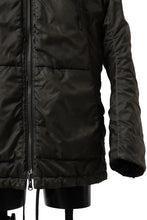 画像をギャラリービューアに読み込む, masnada REVERSIBLE 8WAY PADDED JACKET / RIPSTOP + RECYCLED WADDING (BLACK/DUST)