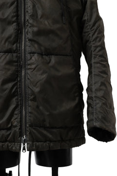 画像をギャラリービューアに読み込む, masnada REVERSIBLE 8WAY PADDED JACKET / RIPSTOP + RECYCLED WADDING (BLACK/DUST)