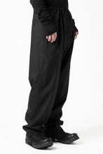 Load image into Gallery viewer, Y's BANG ON! No.7 WAIST STRING WOOL TROPICAL PANTS (BLACK) ※