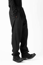 Load image into Gallery viewer, Y's BANG ON! No.7 WAIST STRING WOOL TROPICAL PANTS (BLACK) ※