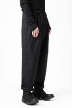 Load image into Gallery viewer, Y's BANG ON! No.7 WAIST STRING WOOL TROPICAL PANTS (BLACK) ※
