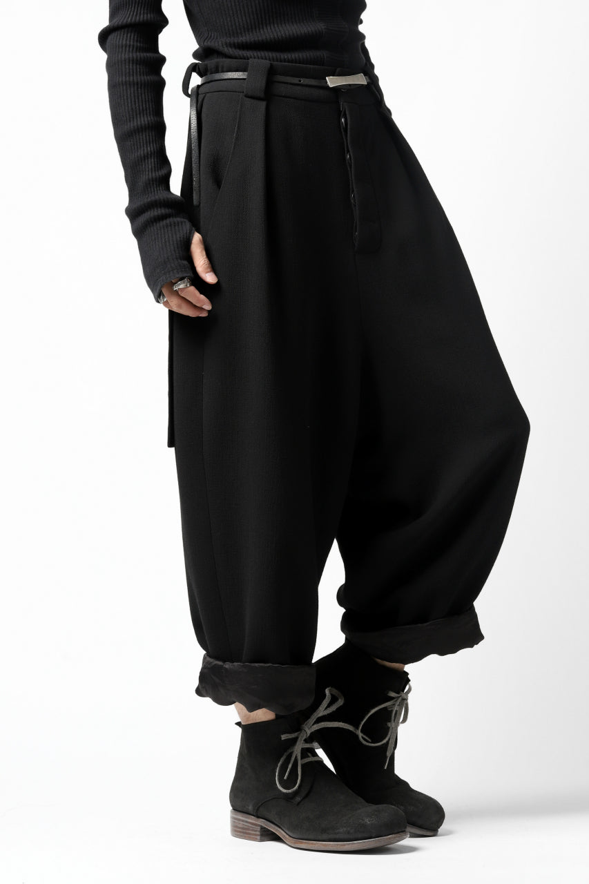 画像をギャラリービューアに読み込む, SOSNOVSKA WEIGHTY COVER PANTS (BLACK)