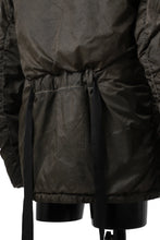 画像をギャラリービューアに読み込む, masnada REVERSIBLE 8WAY PADDED JACKET / RIPSTOP + RECYCLED WADDING (BLACK/DUST)