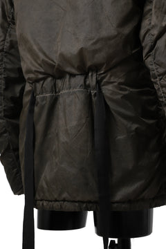画像をギャラリービューアに読み込む, masnada REVERSIBLE 8WAY PADDED JACKET / RIPSTOP + RECYCLED WADDING (BLACK/DUST)