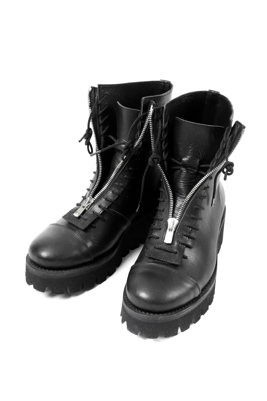 画像をギャラリービューアに読み込む, Portaille OneMake MULTI STOMP FIREMAN BOOTS / VACCHETTA (Black)