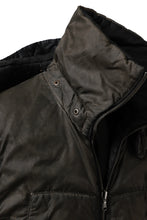 画像をギャラリービューアに読み込む, masnada REVERSIBLE 8WAY PADDED JACKET / RIPSTOP + RECYCLED WADDING (BLACK/DUST)